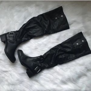 New Vera Wang Over the Knee Thigh Winter Boots